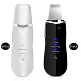 Ultrasonic Skin Scrubber Deep Cleaning Face Scrubber Vibrating Facial Cleansing Skin Spatula Peeling Beauty Instrument Device