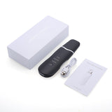 Ultrasonic Skin Scrubber Deep Cleaning Face Scrubber Vibrating Facial Cleansing Skin Spatula Peeling Beauty Instrument Device