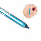 1Pcs SELL Charming Women Longlasting Waterproof Eye Liner Pencil Pigment Dark Blue Color Eyeliner Cosmetic Makeup Beauty Tools
